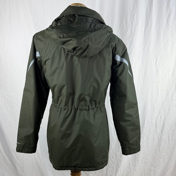 Womens Columbia Forest Green Insulated Omni-Shield Coat - Picture 6 of 9